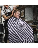 Стилна фризьорска престилка BARBERSHOP за професионална употреба