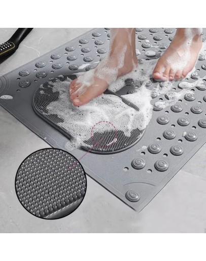 Луксозна Постелка Против Хлъзгане  С Вендузи и Масажна Зона за Душ