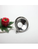 Метална фуния за пълнене на буркани от устойчива стомана за многократна употреба