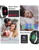 Смарт часовник TechONE Wand Pro черен с метална каишка в комплекта