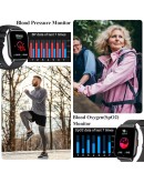 Смарт часовник TechONE Wand Pro черен с метална каишка в комплекта