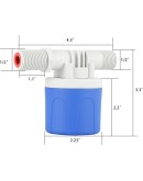 Автоматичен Поплавъчен Клапан за Контрол на Нивото на Водата 1/2" и 3/4"