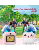 Детски Фотоапарат с Моментален Печат 24MP и 3 Ролки Термохартия