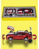 Ford Mustang GT 1:24  Червена Метална Количка с Възможност за Модификация