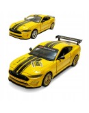 Ford Mustang GT Die-cast 1:24  Жълта Метална Количка с Допълнителни Тунинг Части