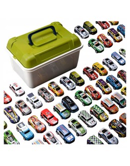 Детски Комплект Колички Die Cast 50 бр. Разнообразни Модели в Кутия