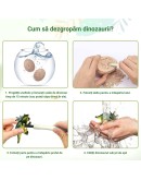 Комплект за Разкопки 12 Динозавърски Яйца с Изненади STEM Играчка за Деца 6+