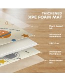 Сгъваемо термоизолиращо килимче за игра XPE 180х200х1 см