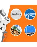 Клещи за капси 10мм комплект с 200 броя метални халки и замба