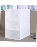 Прозрачна пластмасова кутия за обувки размер XL 33x24x14см