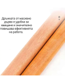 Дървена дръжка за градински инструменти с дължина 1.2 метра