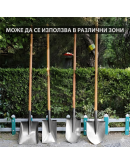 Дървена дръжка за градински инструменти с дължина 1.2 метра