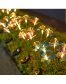 Декоративни RGB LED пеперуди със соларно захранване за двор и алеи