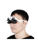 Работни увеличителни очила с осветление - бинокулярни