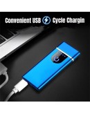 Метална електрическа USB ветроустойчива дъгова запалка