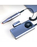 Фреза за нокти, за маникюр-педикюр, електрическа пила за нокти 35000 RPM, безжична работа, с дисплей