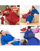 Одеяло от микроплюш с ръкави SNUGGIE