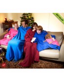 Одеяло от микроплюш с ръкави SNUGGIE