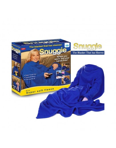 Одеяло от микроплюш с ръкави SNUGGIE